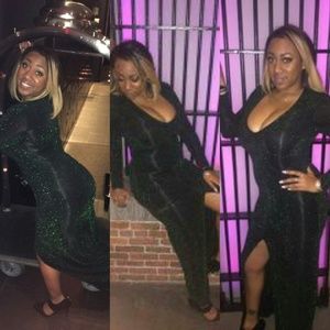 Sparkling Green Dress